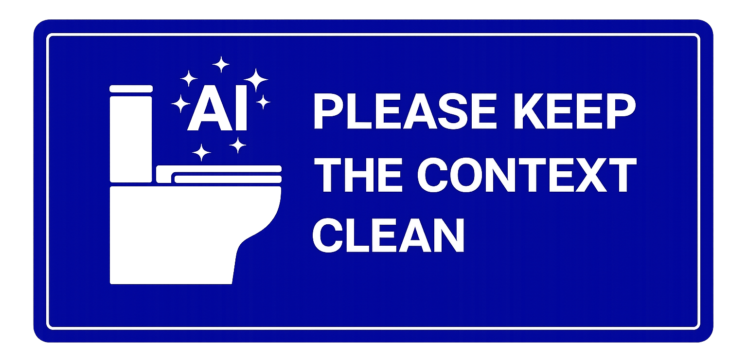 Keep the context clean